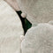 Lorena Canals - Kinderspeelkleed - Bubbly Natural - Olive - Ø 120 cm