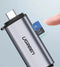 Ugreen 50706 - Geheugenkaartlezer - USB 3.0 tot 5Gbps - Zilver