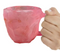 CrystalArt - Mineraal Kristal Koffiemok 300 ml - Elegante Hars - Roze