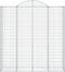 vidaXL - Schanskorven - 3 - st - gewelfd - 200x50x200/220 - cm - ijzer