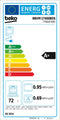 Beko BBVM17400BDS - Inbouwoven - Solo oven - Elektrische grill - 72 l - A+ label - SoftClose® Deur -