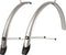 Spatbordset Polisport Towny 28 Inch / 46 mm - zilver