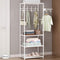 Ceruzo Kledingrek - Garderoberek - 3 legplankjes - 55 x 36 x 170 cm - Wit