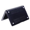 Lunso Geschikt voor MacBook Pro 15 inch (2012-2015) cover hoes - case - Mat Zwart