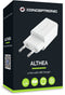 Conceptronic ALTHEA06W - Oplader - 2 USB 2.0-poorten - Wit