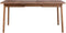 Zuiver Glimps Uitschuifbare Eettafel 120/162x80 cm Hout Walnoot - Bruin