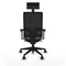 Bureaustoel met hoofdsteun Piqueras y Crespo 3D066N1 Grijs