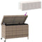 vidaXL - Tuinbox - met - wielen - 110x55x73 - cm - poly - rattan - grijs