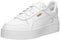 PUMA Carina Street - Dames Sneakers - SoftFOAM+ - PUMA White-PUMA Gold