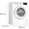 Bosch WAN28097NL - Voorlader wasmachine - 8 kg - 1400 tpm - Wit