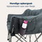 TRVLMORE Comfort Bench - Campingbank - 2 Persoons - 240 kg draagvermogen - Grijs