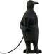 Light & Living Tafellamp Penguin - Zwart - 21x17x41cm - Modern