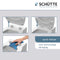SCHÜTTE 82702 - WC-Bril - Duroplast - Soft Close - Afklikbaar - Grijs
