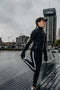 Avento Runningjack Dames - Hardloopjack - Winddicht en waterafstotend - Zwart - 42