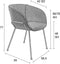 Zuiver Feston Eetkamerstoelen met armleuning Zwart - Set van 2