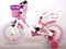 Volare Rose Kinderfiets - Meisjes - 14 inch - Roze/Wit - 95% afgemonteerd