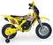 Injusa Elektrische Kindermotorfiets Thunder Max 12v Geel