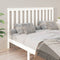 vidaXL - Hoofdbord - 166x6x101 - cm - massief - grenenhout - wit
