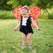 Great Pretenders Verkleedkledij Lieveheersbeestje hoofdband met vleugels -Vanaf 3 jaar - Rood