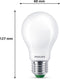 Philips LED - Ultra Efficient - 40 W - E27 - Warmwit licht (2 stuks)