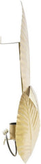 Muurlamp DKD Home Decor Gouden Metaal 220 V 50 W Blad van een plant (37 x 14 x 58 cm)
