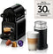 DeLonghi Inissia EN 80.B - Nespresso Koffiezetapparaat - 19 bar druk - Zwart