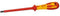 VDE Platte schroevendraaier C.K Dextro VDE T49144-080 Kopbreedte: 8 mm Koplengte: 175 mm