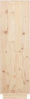 vidaXL - Hoge - kast - 38x35x117 - cm - massief - grenenhout