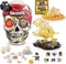 Bizak Dino-eiland - Set van 8 personages - Inclusief 5 accessoires - Meerkleurig