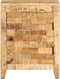 vidaXL - Nachtkastje - 40x30x50 - cm - massief - mangohout