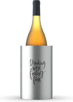 Coolenator Champagnekoeler – Wijnkoeler – Flessenkoeler – Met Vrieselement – Drinking Wine Feeling Fine