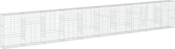 vidaXL - Schanskorf - 1000x50x150 - cm - gegalvaniseerd - ijzer - zilverkleurig