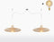 GOOD&MOJO Hanglamp Kalahari - Rotan - 100x45x29cm - 2L - Scandinavisch,Bohemian - Hanglampen Eetkamer, Slaapkamer, Woonkamer