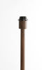 Light & Living Vloerlamp Washington - 149cm - Donkerbruin - excl. kap
