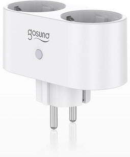 Gosund SP211 - Smart Stopcontact - Dubbel met Schakelaar - IFTTT Alexa Google Home Compatibel