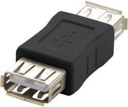 Renkforce RF-4032114 - USB 2.0 Adapter - 1x USB 2.0 type-A naar 1x USB 2.0 type-A - Zwart