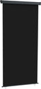 vidaXL - Balkonscherm - 122x250 - cm - zwart