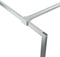 vidaXL - Inloopdouchewand - 115x195 - cm - transparant - ESG-glas - zilverkleurig
