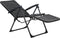 Lifetime Garden Verstelbare Tuinstoel - Opvouwbare Zit en Ligstoel - 104 x 62 x 151cm - Zwart