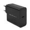 Qoltec 52379 Super Fast PD Charger | 1xUSB-C | 65W | 5-20V | 3-3.25A | Black