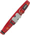 Animal Boulevard Dc-pi-re-15 - Hals- En Leibanden - Hond - Rd Halsband Paw Impressions Rood-s 15mmx24-36cm - Maat: S