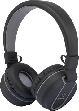 Renkforce RF-BTK-100 - On Ear Bluetooth headset - Vouwbaar - Grijs Zwart