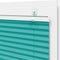 vidaXL - Plissé - rolgordijn - 60x150 - cm - stofbreedte - 59,4 - cm - petrol - groen