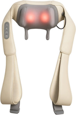 Nuvance Massagekussen - Shiatsu Nekmassage Apparaat - Draadloos Verwarmd - Voor Rug Arm Been
