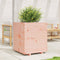 vidaXL - Plantenbak - 60x60x72 - cm - massief - douglashout