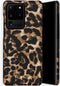 Selencia Hoesje Geschikt voor Samsung Galaxy S20 Ultra Hoesje - Selencia Maya Fashion Backcover - bruin
