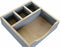 Organizer DKD Home Decor Bureau Hout (18 x 18 x 7 cm) (2 pcs)