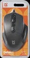 Defender Datum MB-347 - Draadloze Muis - Optische Bewegingsdetectie 1600 DPI - Zwart
