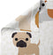 Set beddengoed HappyFriday Mr Fox Dogs Multicolour Wieg voor baby's 2 Onderdelen