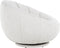 Richmond Draai fauteuil Kendall Wit bouclé